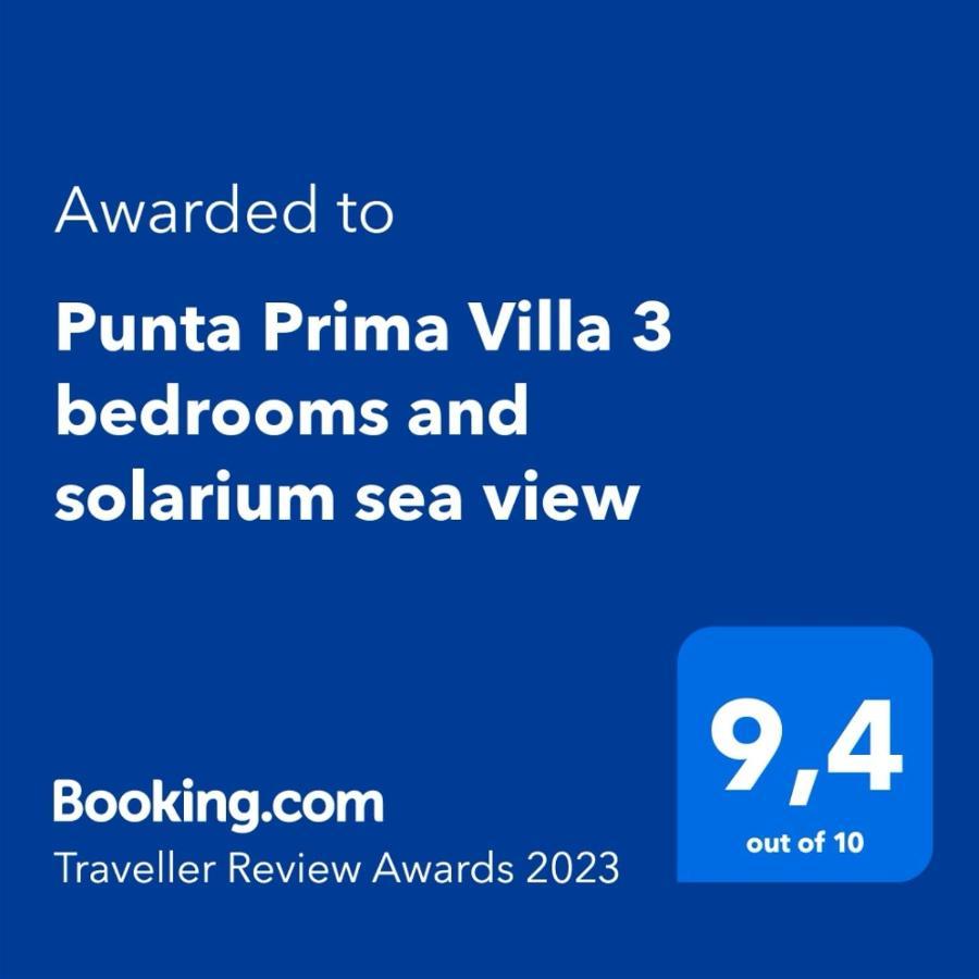 Punta Prima Villa 3 Bedrooms And Solarium Sea View 托雷维耶哈 外观 照片